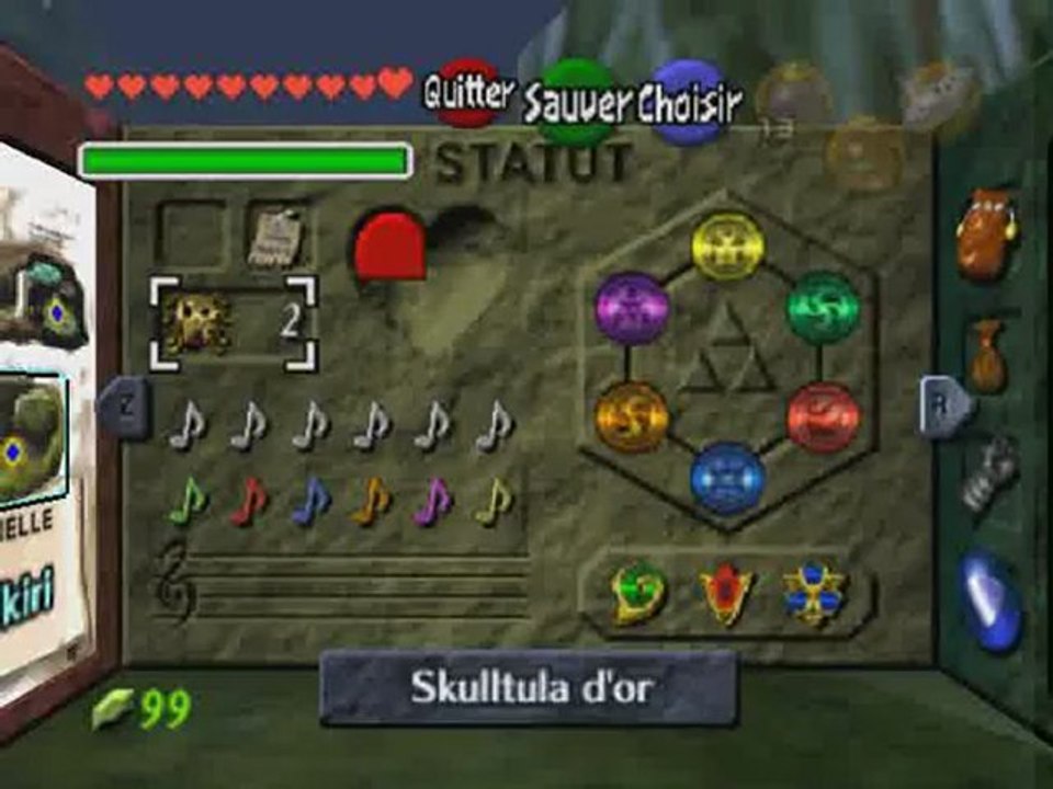 Zelda : Ocarina of Time - [Soluce - 100. Skulltulas d'Or (N°1 & 2)]