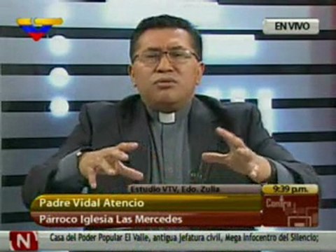 (Vídeo) Contragolpe Entrevista a los Padres Vidal Atencio y Luis Molina 06.01.12 2/2