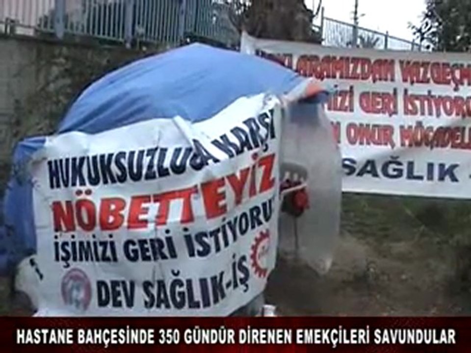 Samsun KESK'ten Direnişe destek eylemi...