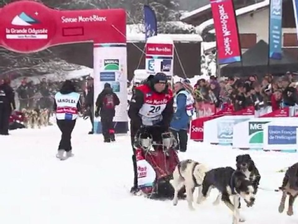 Grande Odyssée: douze attelages de chiens à l'a...