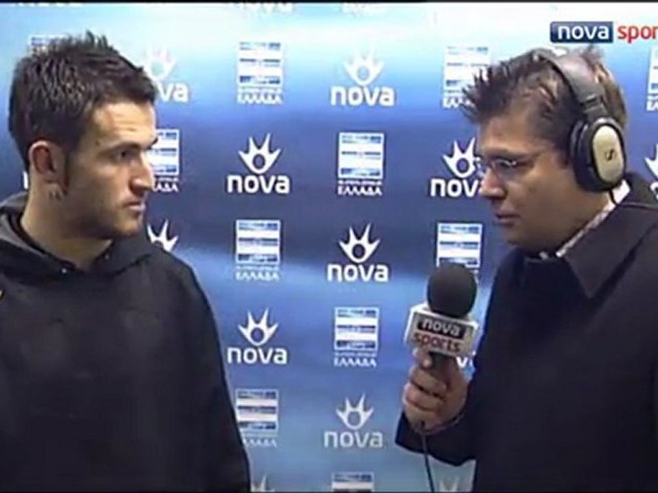 Αρης-ΠΑΣ Γιάννινα - Συνέντευξη Καστίγιο(8-1-2012) - by scholianos.blogspot.com