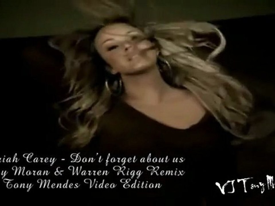 Mariah Carey Don't Forget About Us (Tony Moran VJ Tony Mendes Video 2012)