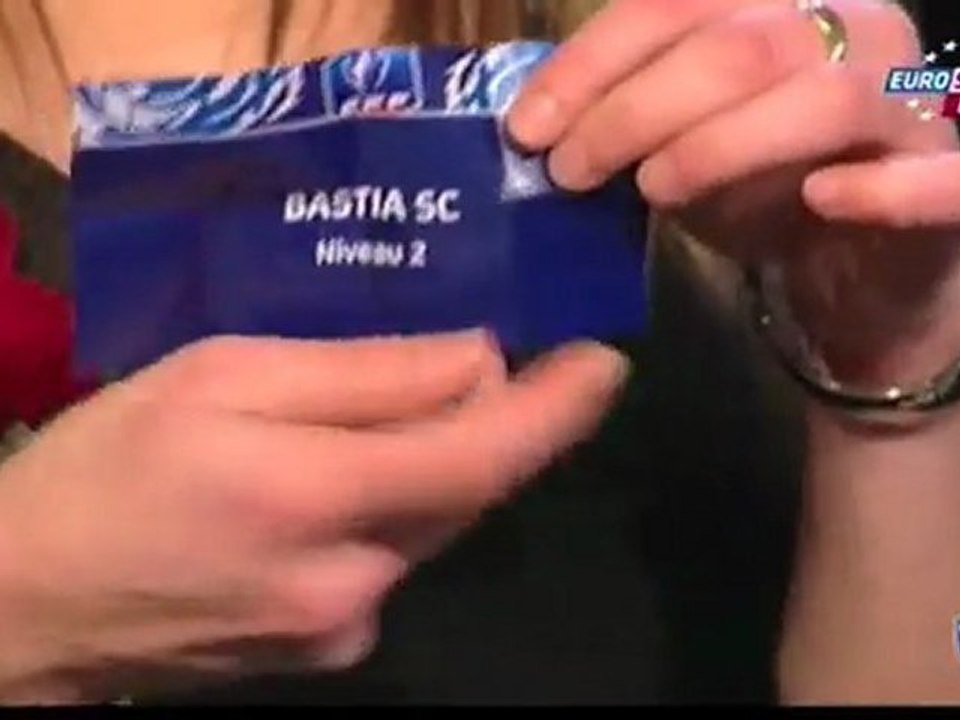 CdF / 2011-12 - SC Bastia : Le tirage au sort des 1/16e de finale