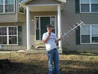 Working AO-51 with IC-T7H and Arrow Sat-tenna