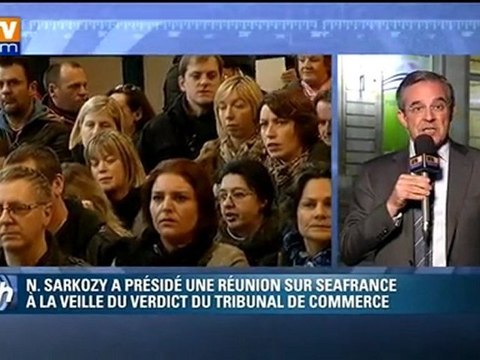 Réaction de T. Mariani après la réunion interministérielle consacrée à SeaFrance
