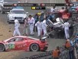 Le Mans 24 Hours 2011 Race Mcnish Crash