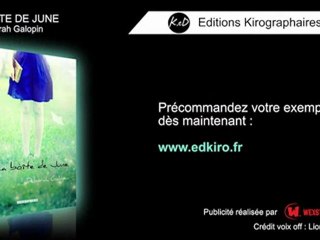 Publicité : "La boîte de June" de Déborah Galopin aux Editons Kirographaires