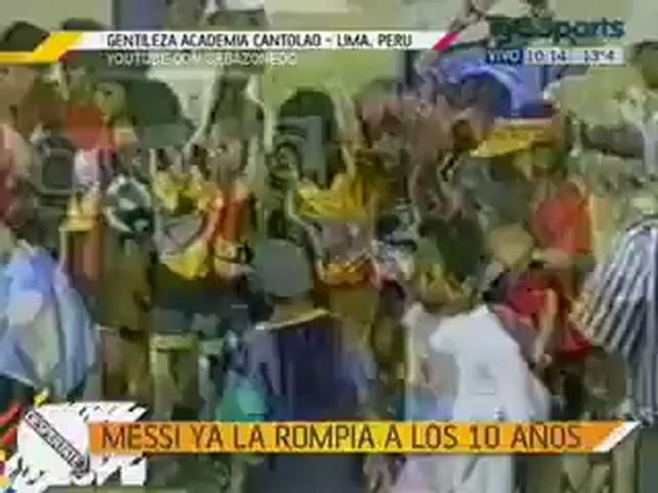 O  Μέσι σούπερ στα 10 του χρόνια