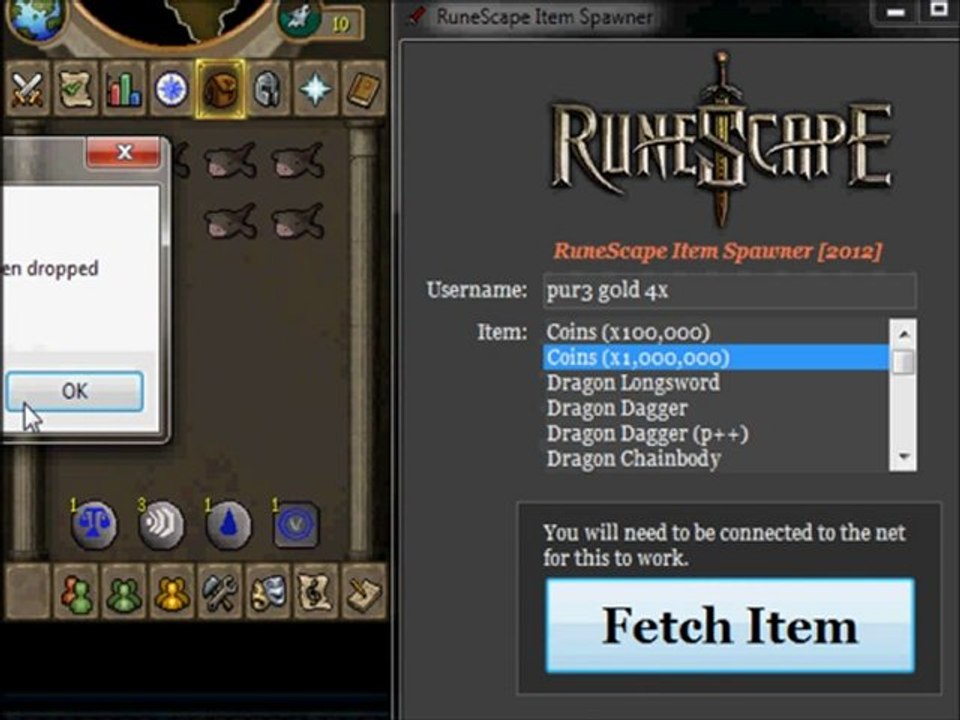 RuneScape Item Spawner [Working in 2012]