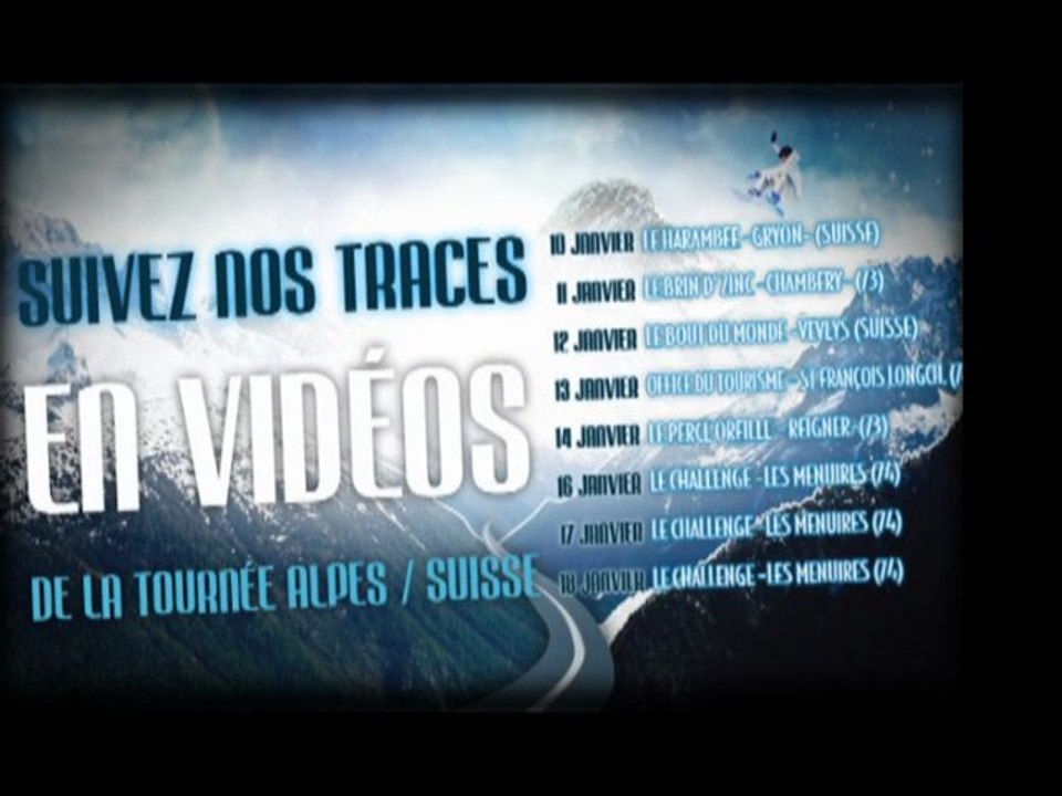 suivez nos traces