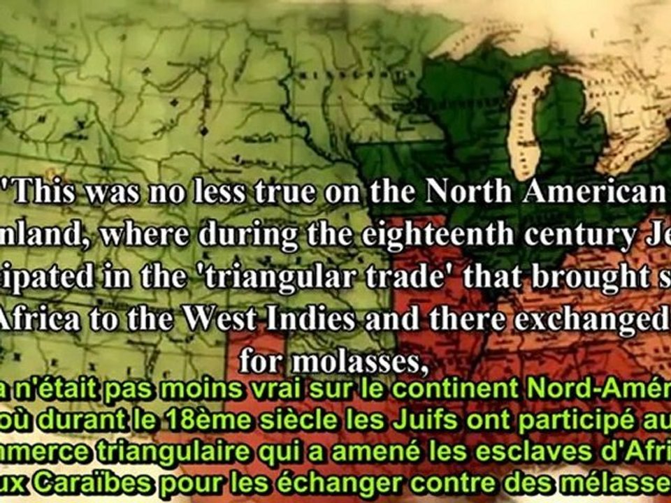 Le rôle choquant des juifs dans l'esclavage 1 (ce que disent les historiens juifs)