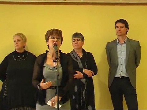 Cérémonie des Voeux 2012 à St Aaron par Marie Christine CLERET