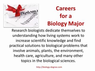 Biology Degree Careers