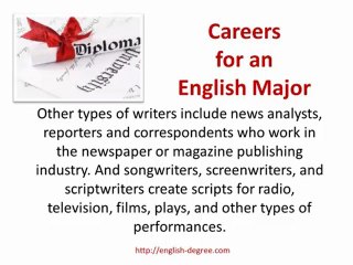 English Degree Careers