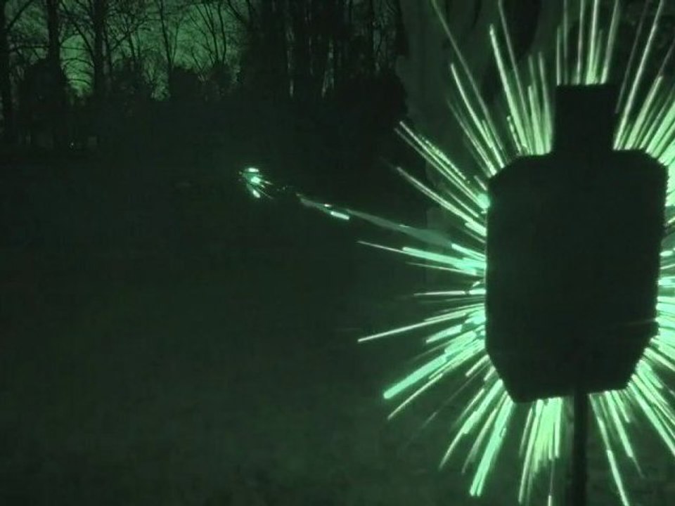 Balles traçantes musicales de calibre 22