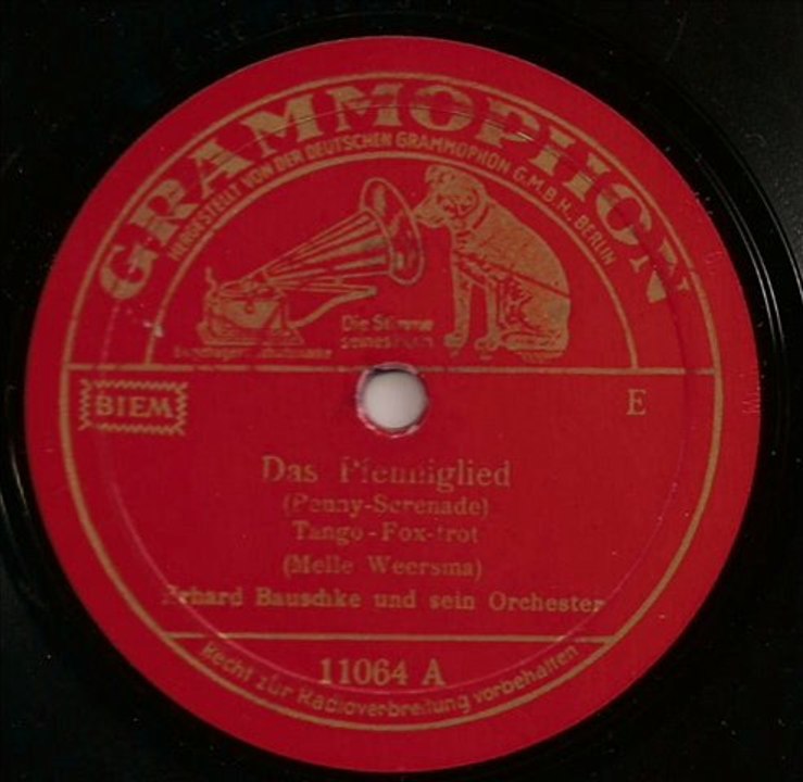 Erhard Bauschke - Das Pfenniglied  (1939)