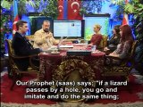 Harun Yahya TV - It is not a nice attitude to abbreviate religious terms in internet correspondence. A Muslim would not regard using the internet jargon suitable for himself.