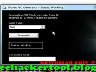 How to get Free iTunes Gift Card Codes Free! 2012