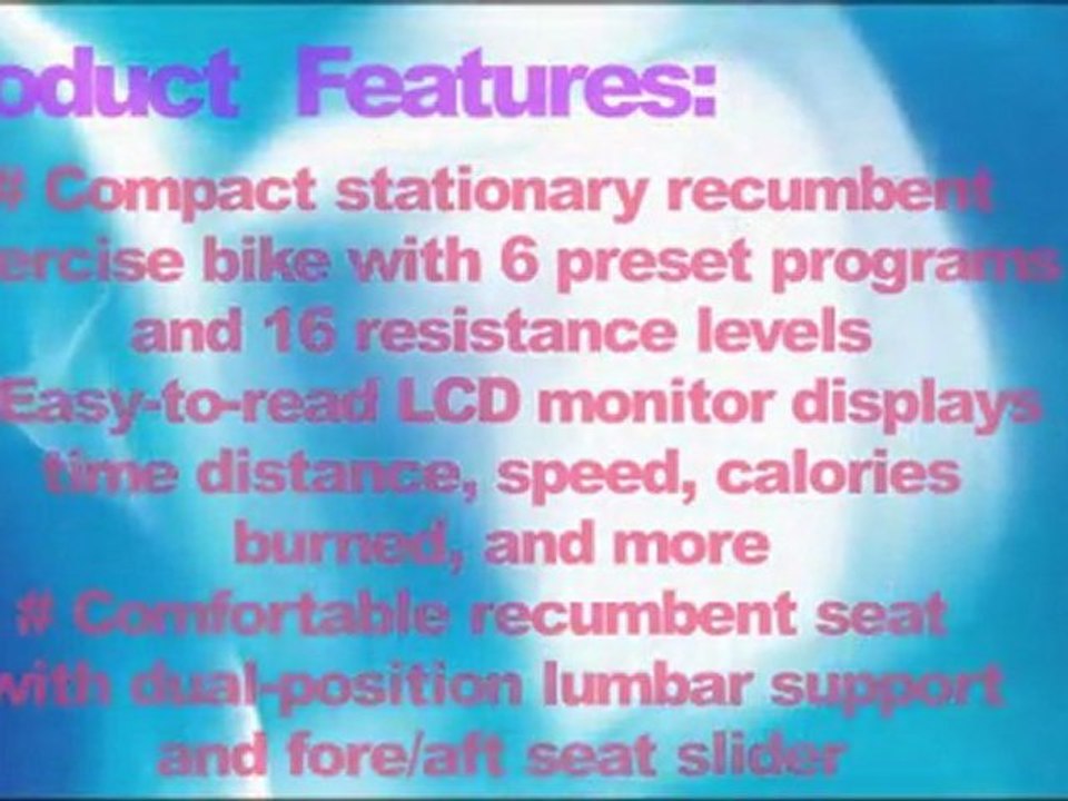 Schwinn 230 Recumbent Exercise Bike