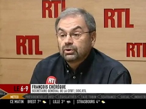 Chérèque a honte des militants de la CFDT Sea France