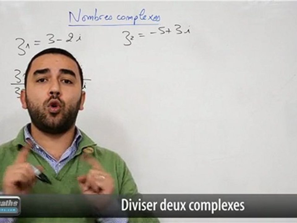 Les nombres complexes. Forme algébrique. Addition. Multiplication. Division.