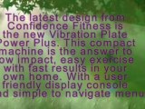 Confidence Slim Full Body Vibration Platform Fitness Machine