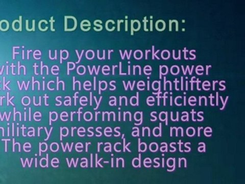 PowerLine PPR200X Power Rack