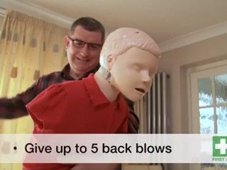 What to do if your child is choking