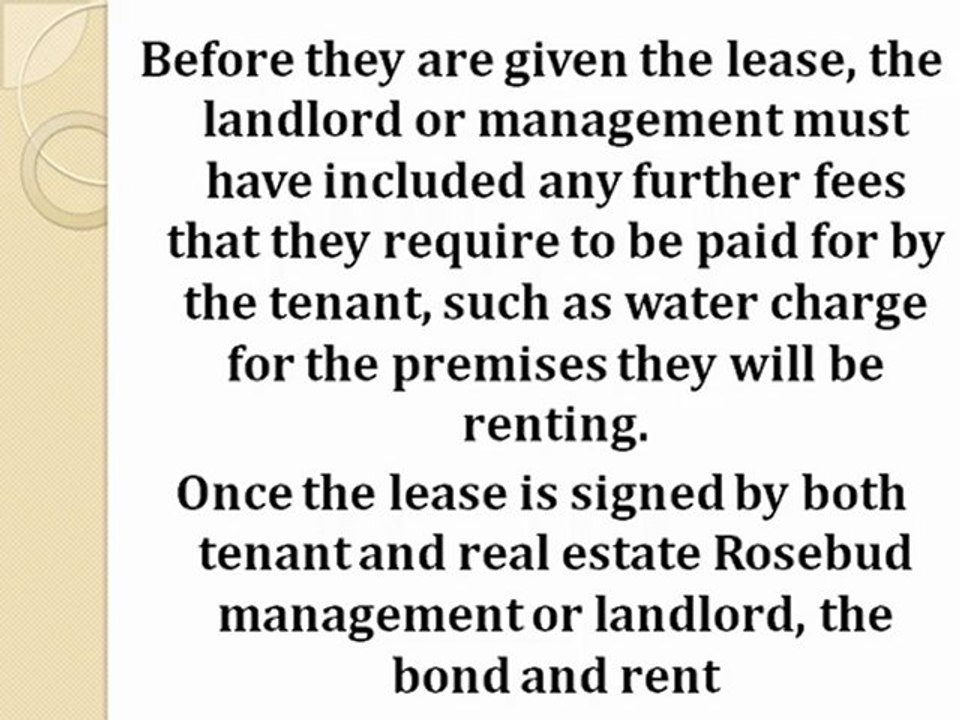 What You Should Know About Rental Obligations