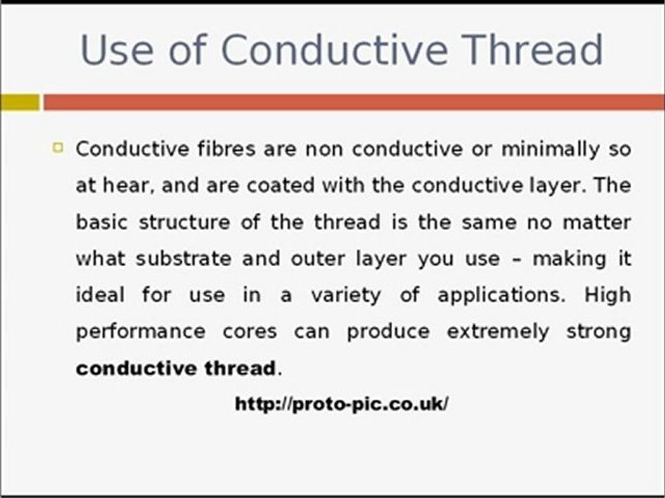 conductive thread