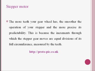 Proto-PIC - How Your Stepper–motor Works