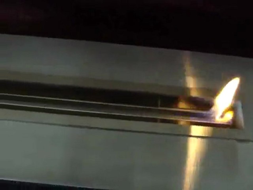 Bio Ethanol Kamin A-FIRE, Ethanol Brenner, Bio Ethanol Ofen Stop mit Fernbedienung