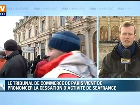 SeaFrance : le tribunal de commerce prononce la cessation d'activité