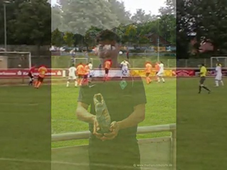 13. Juni 2010: Traumtor Özkan Yildirim (Werder Bremen - 2:0 beim 5:1 im U17 Punktspiel in Weyhe