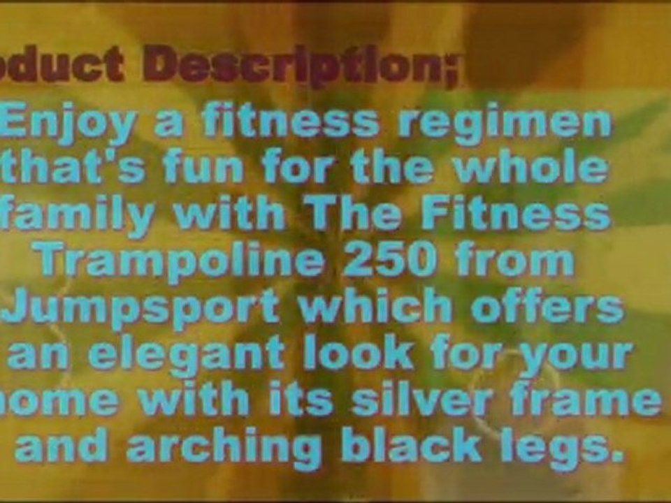 JumpSport The Fitness Trampoline