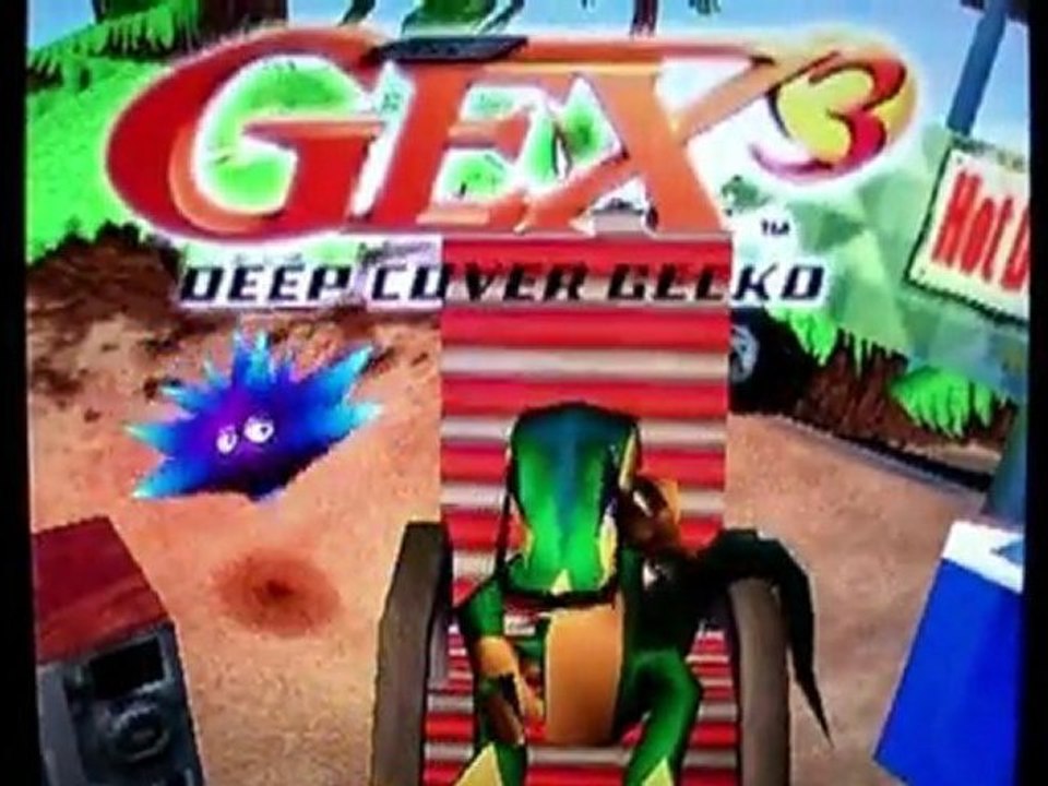 First Level - Test - Gex 3 : Deep Cover Gecko - Playstation