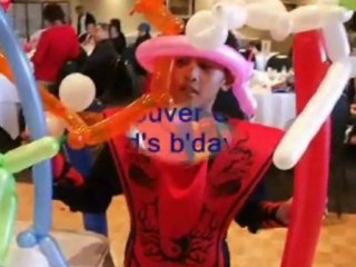 No other Surrey Balloon Clown Offers This Service