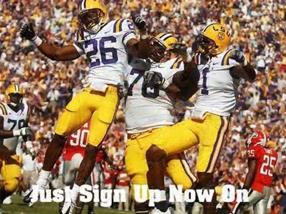 Alabama Crimson Tide vs LSU Tigers live streaming NCAA COLLEGE FOOTBALL 2012