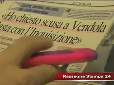 Leccenews24 Notizie dal Salento in Tempo Reale: Rassegna Stampa 9 Gennaio