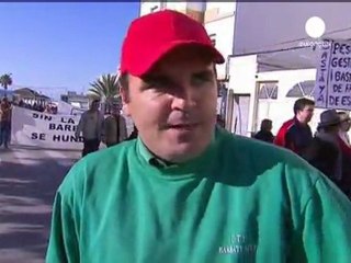 La colère des pêcheurs du sud de l'Espagne