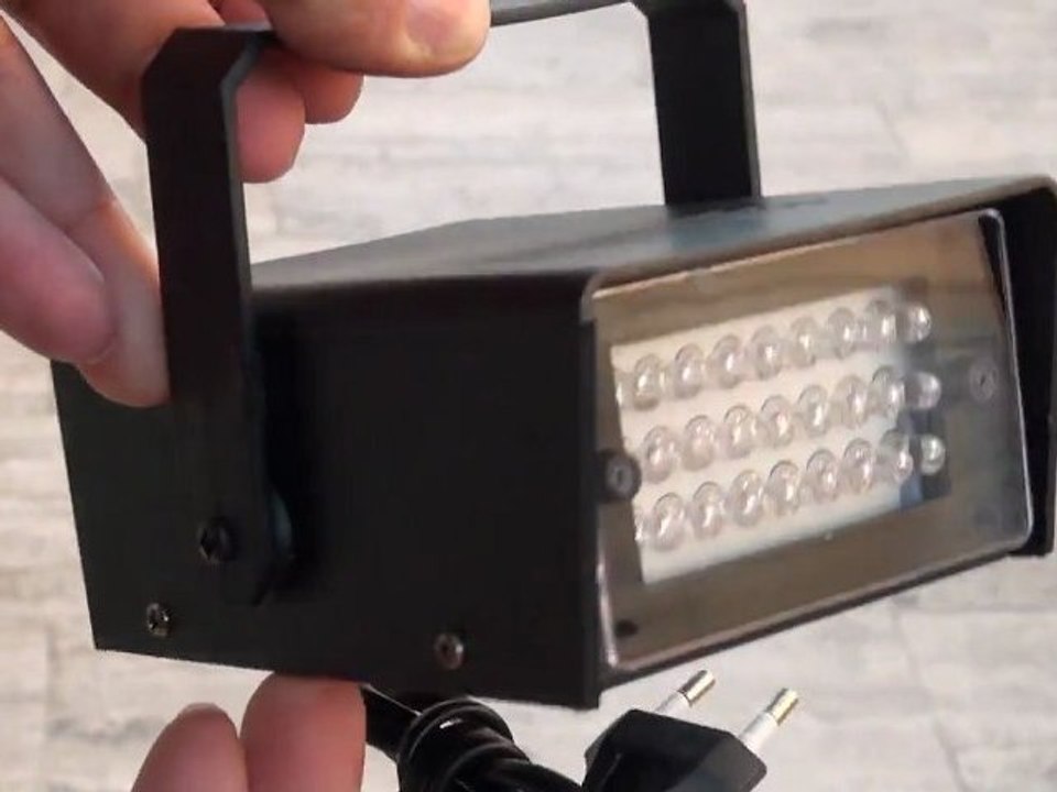 Luce lampada stroboscopia feste discoteca effetti luce dj