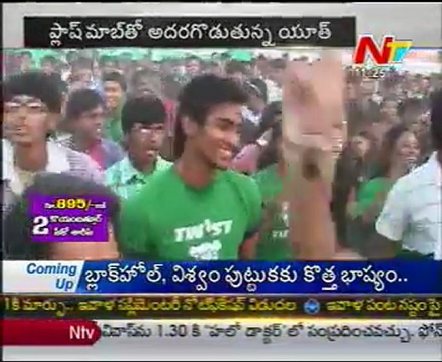 Kolaveri Flash Mob Becomes Crazy In Youth