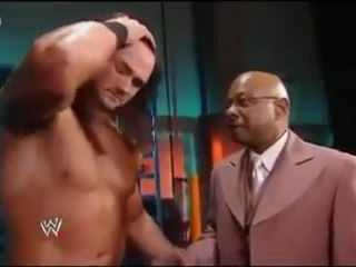 Drew McIntyre Argues with Teddy Long after Losing 2nd Match backstage 1-6-12