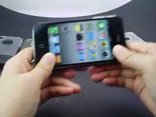 Ultra Thin Clear iPhone 4S ABS+PC Hard Case Cover