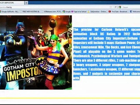 Gotham City Imposters PC Keygen