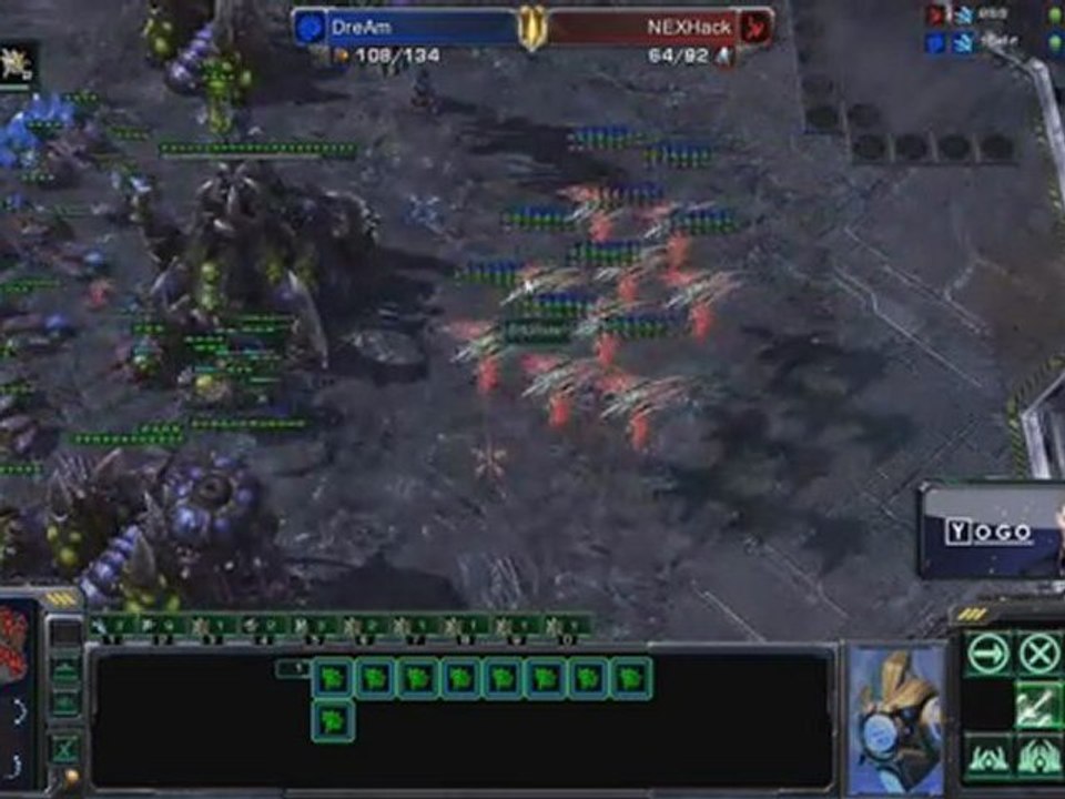 Match SC2 : Stephano vs Hack (Replay ladder Coréen)