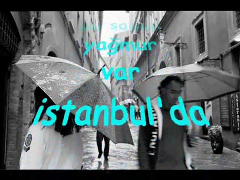 bu sabah yagmur var istanbulda