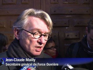 Hollande reçoit les syndicats pour peaufiner ses propositions