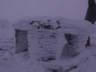 Depuis le sommet du Mont Mézenc le 9 Janvier 2012