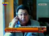 Dip. Ortega Visita de Humala a Venezuela fortalece a los pueblos de la región Venezolana de Televisión